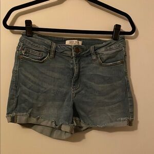 Judy Blue Blue Jean Shorts with Rolled Hems
